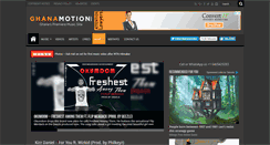 Desktop Screenshot of ghanamotion.com